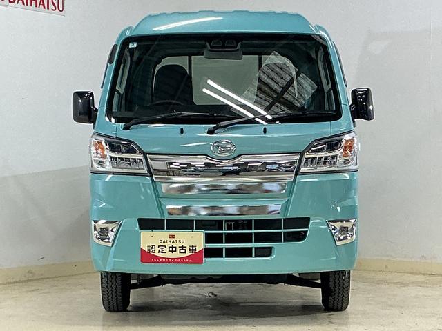 ハイゼットトラックジャンボＳＡIIIｔ　４ＷＤ　ＣＤオーディオ　４速オートマ車４ＷＤ　ＣＤオーディオ　４速オートマ車　リアコーナーセンサー　荷台作業灯　３方開　ＬＥＤヘッドライト　オートライト　ドアバイザー　フォグライト　キーレスエントリー　スペアキー有り　マニュアルエアコン（京都府）の中古車