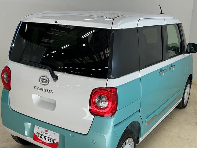 ムーヴキャンバスストライプスG 届出済み未使用車 4WD バックカメラ届出済み未使用車 4WD バックカメラ 両側電動スライドドア 前後コーナーセンサー 前席シートヒーター 電子パーキング オートブレーキホールド オートマチックハイビーム ホッとカップホルダー USB(京都府)の中古車