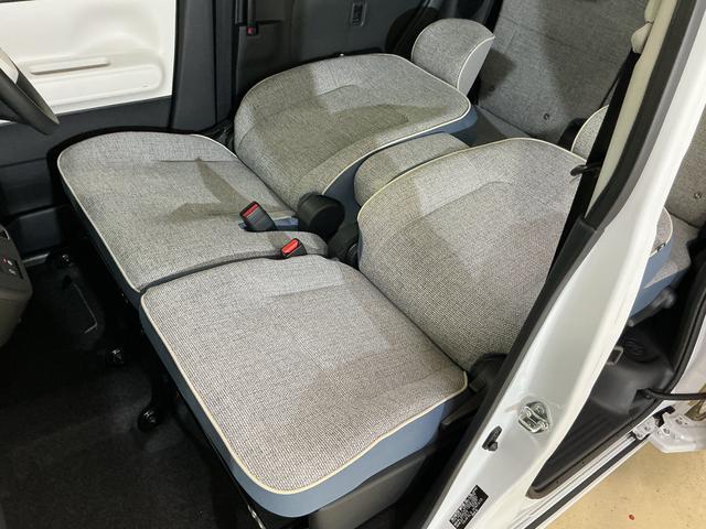 ムーヴキャンバスストライプスＧ　届出済み未使用車　バックカメラ　電動スライド届出済み未使用車　バックカメラ　両側電動スライドドア　前後コーナーセンサー　前席シートヒーター　電子パーキング　オートブレーキホールド　オートマチックハイビーム　ホッとカップホルダー　プッシュスタート（京都府）の中古車