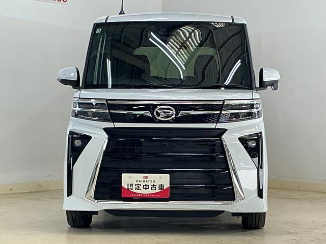 タントカスタムX 届出済み未使用車 パノラマモニター 電動スライド届出済み未使用車 パノラマモニター 両側電動スライドドア 前席シートヒーター 前後コーナーセンサー 電子パーキング オートブレーキホールド オートマチックハイビーム 14インチ純正アルミホイール(京都府)の中古車