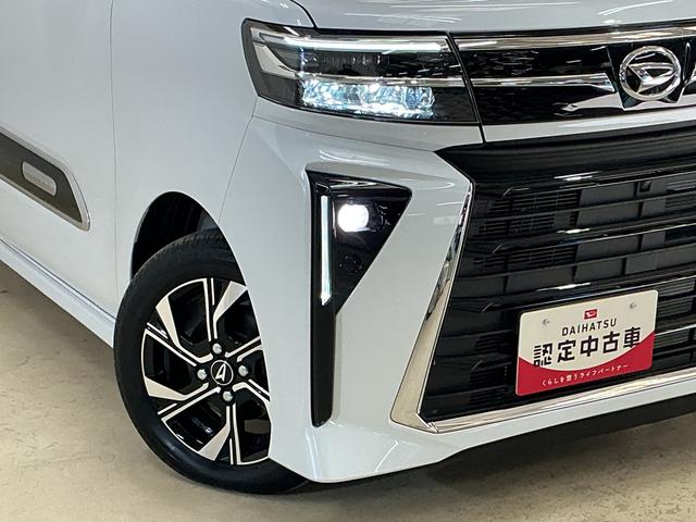 タントカスタムX 届出済み未使用車 パノラマモニター 電動スライド届出済み未使用車 パノラマモニター 両側電動スライドドア 前席シートヒーター 前後コーナーセンサー 電子パーキング オートブレーキホールド オートマチックハイビーム 14インチ純正アルミホイール(京都府)の中古車