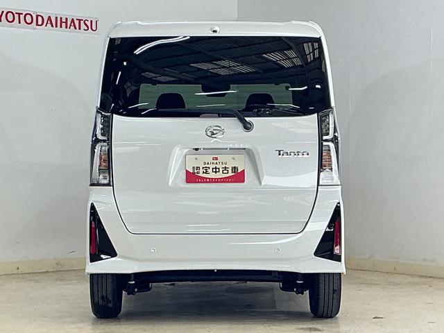 タントカスタムX 届出済み未使用車 パノラマモニター 電動スライド届出済み未使用車 パノラマモニター 両側電動スライドドア 前席シートヒーター 前後コーナーセンサー 電子パーキング オートブレーキホールド オートマチックハイビーム 14インチ純正アルミホイール(京都府)の中古車
