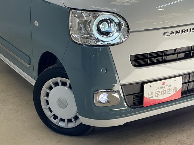 ムーヴキャンバスストライプスＧ　届出済み未使用車　４ＷＤ　バックカメラ届出済み未使用車　４ＷＤ　バックカメラ　両側電動スライドドア　前後コーナーセンサー　前席シートヒーター　電子パーキング　オートブレーキホールド　オートマチックハイビーム　ホッとカップホルダー　ＵＳＢ（京都府）の中古車