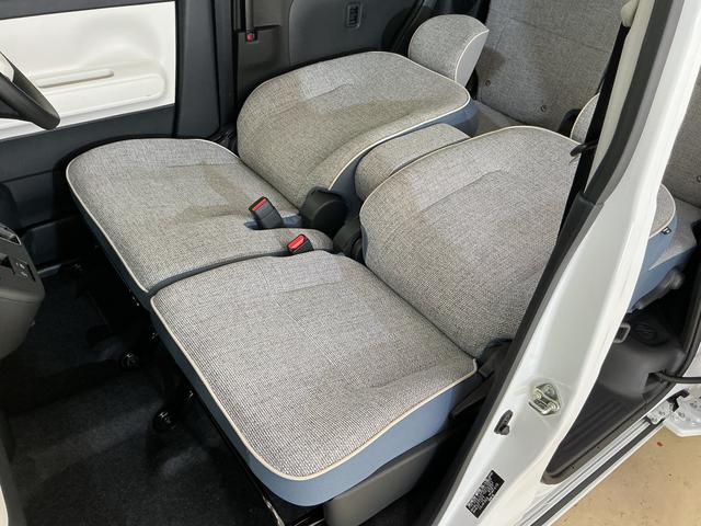 ムーヴキャンバスストライプスＧ　届出済み未使用車　４ＷＤ　バックカメラ届出済み未使用車　４ＷＤ　バックカメラ　両側電動スライドドア　前後コーナーセンサー　前席シートヒーター　電子パーキング　オートブレーキホールド　オートマチックハイビーム　ホッとカップホルダー　ＵＳＢ（京都府）の中古車