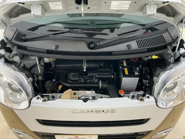 ムーヴキャンバスストライプスＧ　届出済み未使用車　４ＷＤ　バックカメラ届出済み未使用車　４ＷＤ　バックカメラ　両側電動スライドドア　前席シートヒーター　前後コーナーセンサー　ホッとカップホルダー　電子パーキング　オートブレーキホールド　オートマチックハイビーム　ＵＳＢ（京都府）の中古車