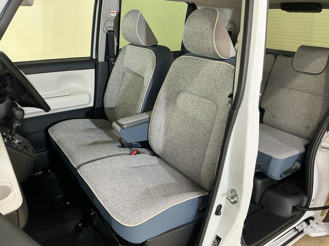 ムーヴキャンバスストライプスＧ　届出済未使用車　スマートアシスト届出済未使用車　スマートアシスト　バックカメラ　両側リヤパワースライドドア　プッシュボタンエンジンスタート　ＬＥＤヘッドライト　コーナーセンサー　オートエアコン　オートライト　シートヒーター　ＡＢＳ（京都府）の中古車