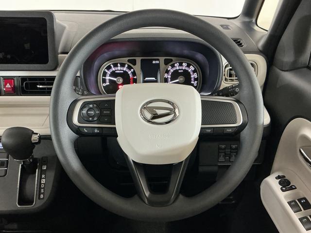 ムーヴキャンバスストライプスＧ　届出済未使用車　スマートアシスト届出済未使用車　スマートアシスト　バックカメラ　両側リヤパワースライドドア　プッシュボタンエンジンスタート　ＬＥＤヘッドライト　コーナーセンサー　オートエアコン　オートライト　シートヒーター　ＡＢＳ（京都府）の中古車