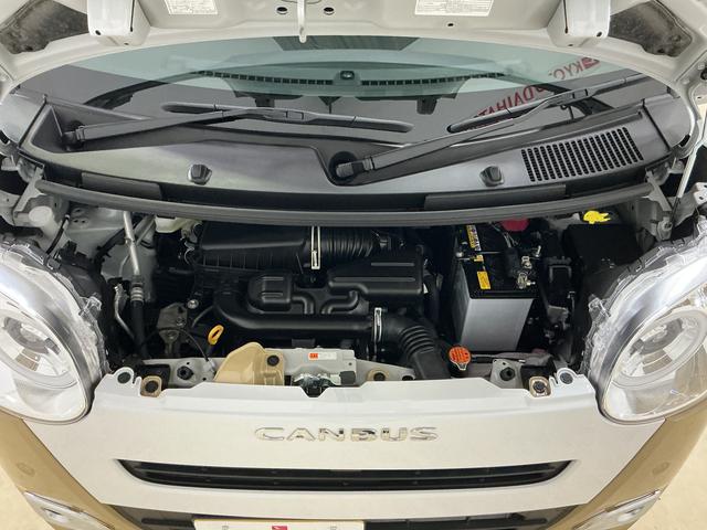 ムーヴキャンバスストライプスＧ　届出済未使用車　スマートアシスト届出済未使用車　スマートアシスト　バックカメラ　両側リヤパワースライドドア　プッシュボタンエンジンスタート　ＬＥＤヘッドライト　コーナーセンサー　オートエアコン　オートライト　シートヒーター　ＡＢＳ（京都府）の中古車