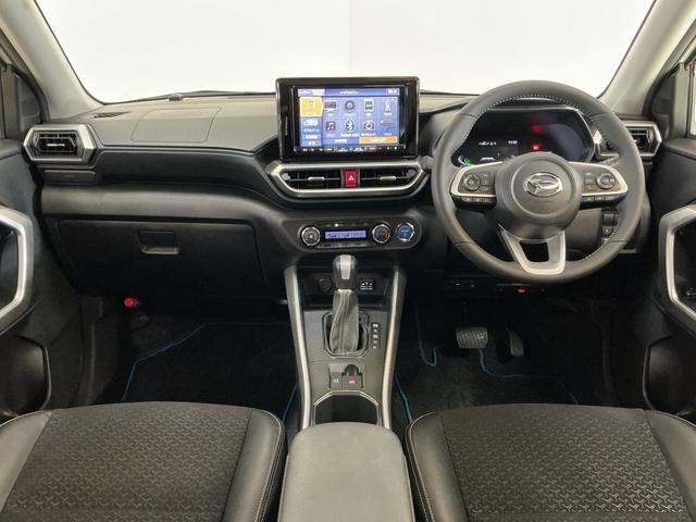 ロッキープレミアムＧ　ＨＥＶ　ナビ　全方位カメラ　ＥＴＣ　ドラレコナビ　パノラマモニター　ＥＴＣ　ドライブレコーダー　前後コーナーセンサー　前席シートヒーター　アダプティブクルーズコントロール　電子パーキング　オートブレーキホールド　オートマチックハイビーム　ＵＳＢ（京都府）の中古車