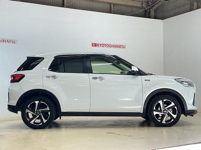 ロッキープレミアムＧ　ＨＥＶ　ナビ　全方位カメラ　ＥＴＣ　ドラレコナビ　パノラマモニター　ＥＴＣ　ドライブレコーダー　前後コーナーセンサー　前席シートヒーター　アダプティブクルーズコントロール　電子パーキング　オートブレーキホールド　オートマチックハイビーム　ＵＳＢ（京都府）の中古車