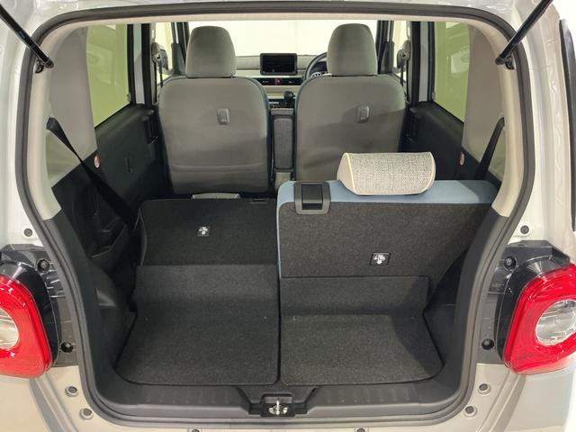 ムーヴキャンバスストライプスＧ　届出済未使用車　４ＷＤ　バックカメラ届出済未使用車　４ＷＤ　スマートアシスト　バックカメラ　ＬＥＤヘッドライト　プッシュボタンエンジンスタート　両側リヤパワースライドドア　コーナーセンサー　オートエアコン　オートライト　シートヒーター（京都府）の中古車