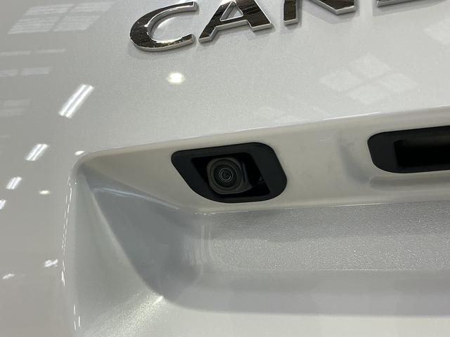 ムーヴキャンバスストライプスＧ　届出済未使用車　４ＷＤ　バックカメラ届出済未使用車　４ＷＤ　スマートアシスト　バックカメラ　ＬＥＤヘッドライト　プッシュボタンエンジンスタート　両側リヤパワースライドドア　コーナーセンサー　オートエアコン　オートライト　シートヒーター（京都府）の中古車