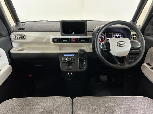 ムーヴキャンバスストライプスＧ　届出済み未使用車　全周囲カメラ　電動スライド届出済み未使用　全周囲カメラ　両側電動スライドドア　前後コーナーセンサー　前席シートヒーター　電子パーキング　オートブレーキホールド　オートマチックハイビーム　プッシュスタート　ホッとカップホルダー（京都府）の中古車