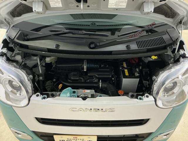 ムーヴキャンバスストライプスＧ　届出済み未使用車　全周囲カメラ　電動スライド届出済み未使用　全周囲カメラ　両側電動スライドドア　前後コーナーセンサー　前席シートヒーター　電子パーキング　オートブレーキホールド　オートマチックハイビーム　プッシュスタート　ホッとカップホルダー（京都府）の中古車