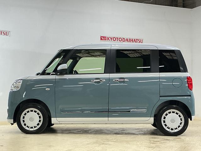 ムーヴキャンバスストライプスG 届出済み未使用車 バックカメラ 電動スライド届出済み未使用車 バックカメラ 両側電動スライドドア 前後コーナーセンサー 前席シートヒーター 電子パーキング オートブレーキホールド オートマチックハイビーム ホッとカップホルダー USB(京都府)の中古車