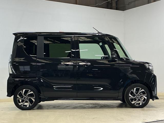 タントカスタムＸ　届出済み未使用車　４ＷＤ　パノラマモニター届出済み未使用車　４ＷＤ　全周囲カメラ　両側電動スライドドア　前席シートヒーター　前後コーナーセンサー　電子パーキング　オートブレーキホールド　オートマチックハイビーム　１４インチ純正アルミホイール（京都府）の中古車