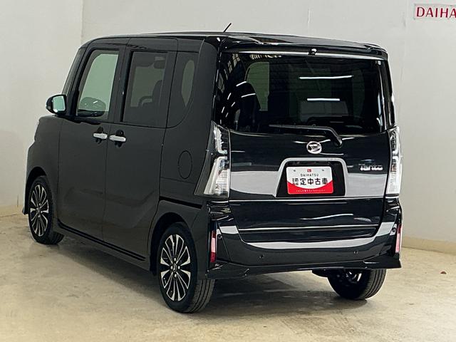 タントカスタムRS ワンオーナー ターボ バックカメラ USBワンオーナー ターボ バックカメラ 両側電動スライドドア 前席シートヒーター 前後コーナーセンサー 電子パーキング オートブレーキホールド オートマチックハイビーム 15インチ純正アルミホイール(京都府)の中古車