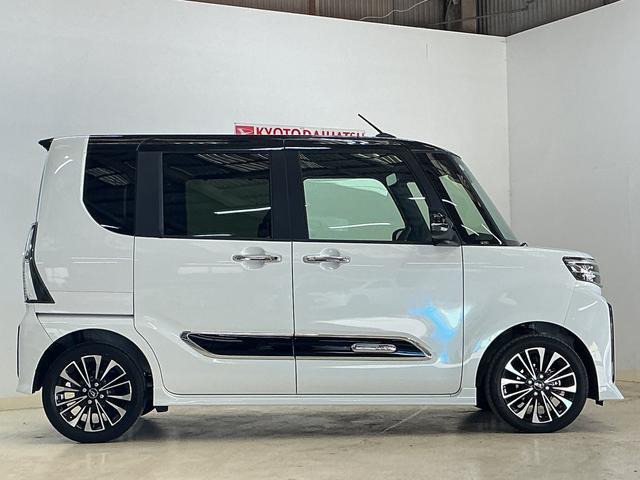 タントカスタムＲＳ　ワンオーナー　ターボ　バックカメラ　ＵＳＢワンオーナー　ターボ　バックカメラ　両側電動スライドドア　前後コーナーセンサー　前席シートヒーター　電子パーキング　オートブレーキホールド　オートマチックハイビーム　１５インチ純正アルミホイール（京都府）の中古車