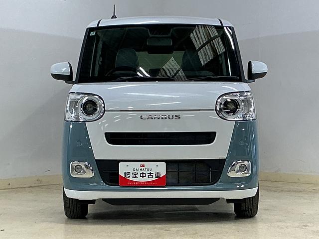 ムーヴキャンバスストライプスＧ　届出済み未使用車　バックカメラ　電動スライド届出済み未使用車　バックカメラ　両側電動スライドドア　前後コーナーセンサー　前席シートヒーター　ホッとカップホルダー　電子パーキング　オートブレーキホールド　オートマチックハイビーム　ＵＳＢ（京都府）の中古車