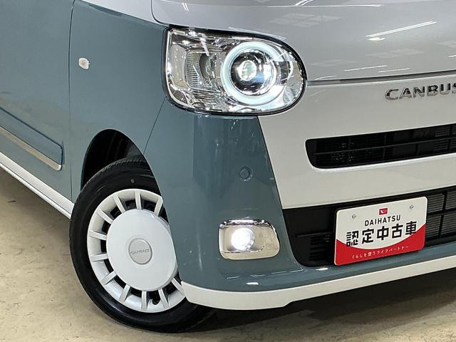 ムーヴキャンバスストライプスＧ　届出済み未使用車　バックカメラ　電動スライド届出済み未使用車　バックカメラ　両側電動スライドドア　前後コーナーセンサー　前席シートヒーター　ホッとカップホルダー　電子パーキング　オートブレーキホールド　オートマチックハイビーム　ＵＳＢ（京都府）の中古車