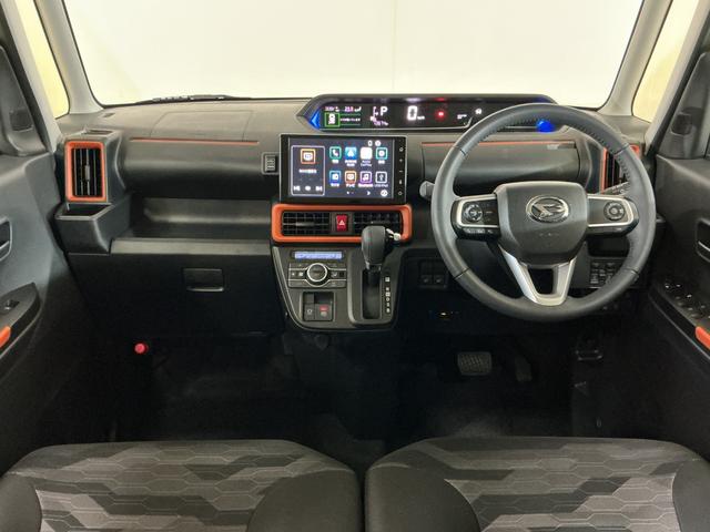 タントファンクロスターボ　ディスプレイオーディオ　パノラマモニターワンオーナー　ディスプレイオーディオ　パノラマモニター　ＥＴＣ　ターボ　スマートアシスト　フルセグチューナー　ブルートゥース対応　プッシュボタンエンジンスタート　両側リヤパワースライドドア　ＡＢＳ（京都府）の中古車