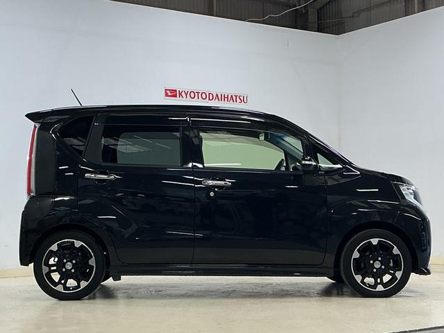 ムーヴカスタム　ＲＳ　ハイパーＳＡ　ワンオーナー　ターボ　ナビＴＶワンオーナー　ターボ　ナビ　バックカメラ　１５インチ純正アルミホイール　ワンセグＴＶ　ＬＥＤヘッドライト　フォグライト　ドアバイザー　プッシュスタート　スマートキー　キーレスエントリー　横滑り防止装置（京都府）の中古車