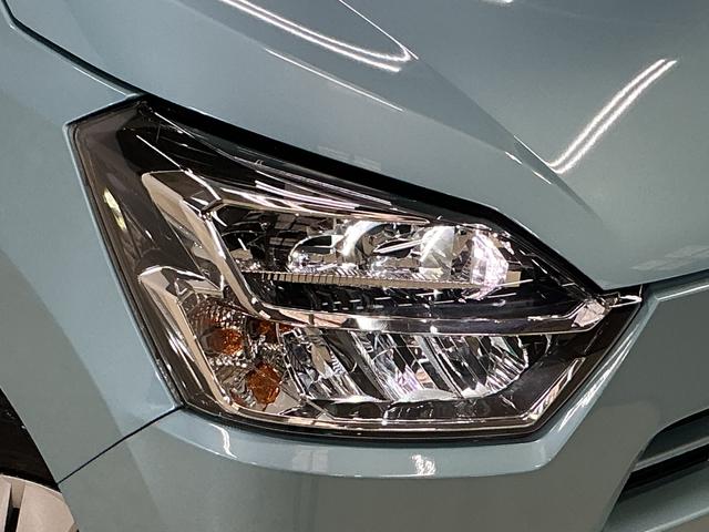 ミライースX SAIII キーレスリモコン LEDヘッドライト ABSスマートアシストIII キーレスリモコン LEDヘッドライト コーナーセンサー オートハイビーム オートライト マニュアルエアコン ホイールキャップ 電動格納式ドアミラー アイドリングストップ ABS(京都府)の中古車