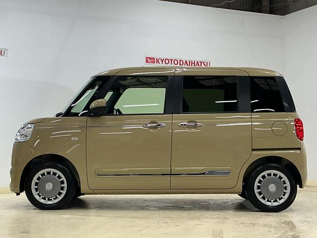 ムーヴキャンバスセオリーＧ　ディスプレイオーディオ　駐車支援システム　ＬＥＤディスプレイオーディオ　パノラマモニター　両側電動スライドドア　前後コーナーセンサー　前席シートヒーター　ホッとカップホルダー　電子パーキング　オートマチックハイビーム　オートブレーキホールド　ＵＳＢ（京都府）の中古車