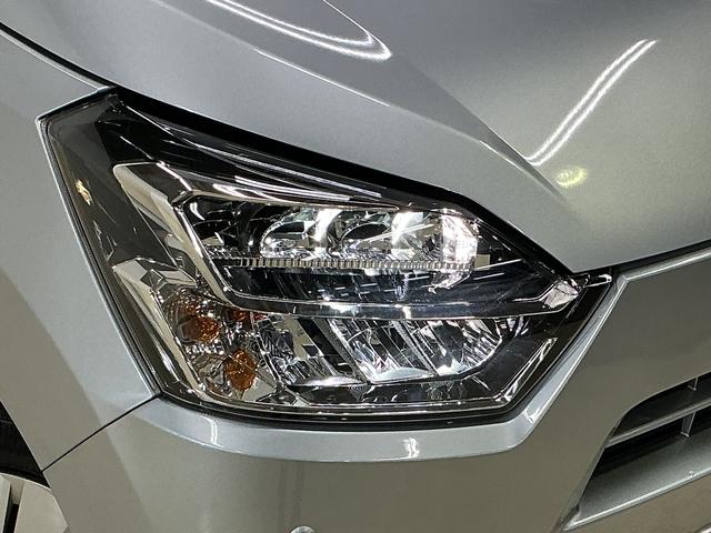 ミライースＸ　ＳＡIII　コーナーセンサー　オートマチックハイビーム前後コーナーセンサー　オートマチックハイビーム　ＬＥＤヘッドライト　オートライト　キーレスエントリー　スペアキー　横滑り防止装置　アイドリングストップ　盗難防止装置　スマートアシスト　電動格納ミラー（京都府）の中古車