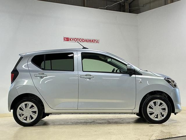 ミライースＸ　ＳＡIII　コーナーセンサー　オートマチックハイビーム前後コーナーセンサー　オートマチックハイビーム　ＬＥＤヘッドライト　オートライト　キーレスエントリー　スペアキー　横滑り防止装置　アイドリングストップ　盗難防止装置　スマートアシスト　電動格納ミラー（京都府）の中古車