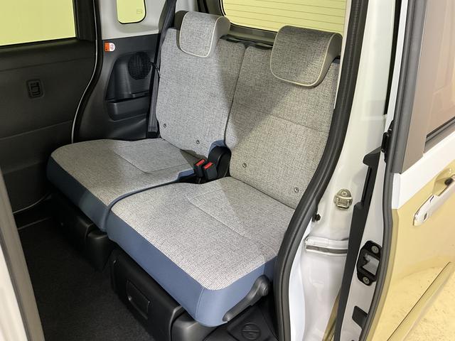 ムーヴキャンバスストライプスＧ　届出済未使用車　スマートアシスト届出済未使用車スマートアシスト　両側リヤパワースライドドア　プッシュボタンエンジンスタート　ＬＥＤヘッドライト　コーナーセンサー　オートライト　オートエアコン　シートヒーター　バックカメラ　ＡＢＳ（京都府）の中古車