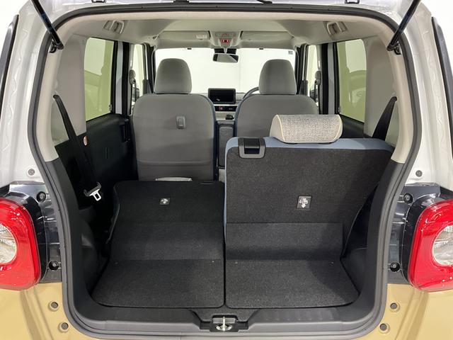 ムーヴキャンバスストライプスＧ　届出済未使用車　スマートアシスト届出済未使用車スマートアシスト　両側リヤパワースライドドア　プッシュボタンエンジンスタート　ＬＥＤヘッドライト　コーナーセンサー　オートライト　オートエアコン　シートヒーター　バックカメラ　ＡＢＳ（京都府）の中古車