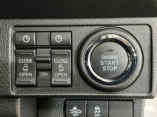 ムーヴキャンバスストライプスＧ　届出済未使用車　スマートアシスト届出済未使用車スマートアシスト　両側リヤパワースライドドア　プッシュボタンエンジンスタート　ＬＥＤヘッドライト　コーナーセンサー　オートライト　オートエアコン　シートヒーター　バックカメラ　ＡＢＳ（京都府）の中古車