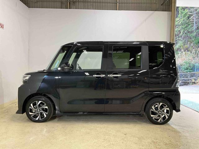 タントカスタムX ETC クルーズコントロール 届出済未使用車オーディオレス 全方位カメラ ETC 全車速追従式クルーズコントロール 届出済未使用車 シートヒーター オートエアコン 電動パーキングブレーキ プッシュスタート オートライト オートハイビーム(京都府)の中古車