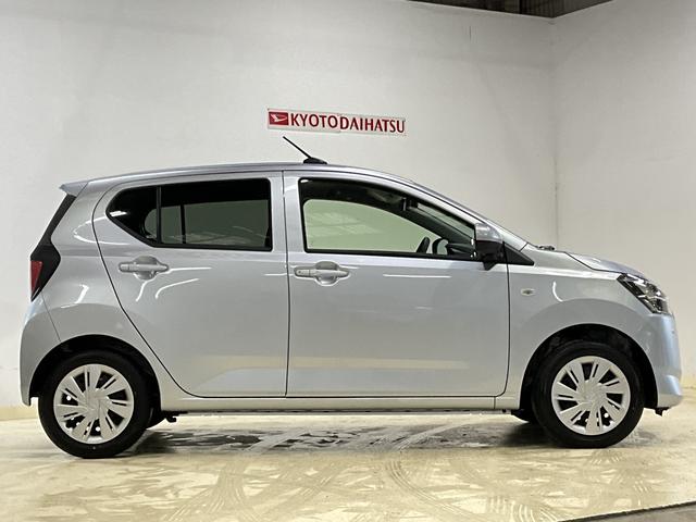 ミライースＸ　ＳＡIII　ＬＥＤヘッドライト　　キーレスリモコンスマートアシストＩＩＩ　ＬＥＤヘッドライト　キーレスリモコン　コーナーセンサー　オートハイビーム　マニュアルエアコン　ホイールキャップ　電動格納式ドアミラー　オートライト　カーペットマット　ＡＢＳ（京都府）の中古車
