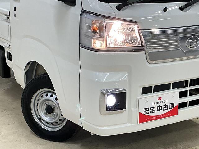 ハイゼットトラックＥＸＴ　ワンオーナー　４ＷＤ　ＣＶＴ車　リアコーナーセンサーワンオーナー　４ＷＤ　ＣＶＴ車　リアコーナーセンサー　オートマチックハイビーム　３方開　荷台作業灯　オートライト　横滑り防止装置　スマアシ　アイドリングストップ　プッシュスタート　スマートキー（京都府）の中古車