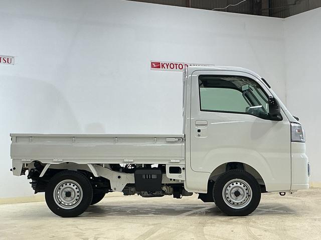 ハイゼットトラックＥＸＴ　ワンオーナー　４ＷＤ　ＣＶＴ車　リアコーナーセンサーワンオーナー　４ＷＤ　ＣＶＴ車　リアコーナーセンサー　オートマチックハイビーム　３方開　荷台作業灯　オートライト　横滑り防止装置　スマアシ　アイドリングストップ　プッシュスタート　スマートキー（京都府）の中古車