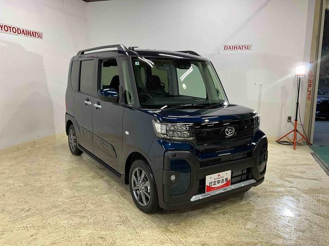 タントファンクロス　スマートアシスト　両側リヤパワースライドドアスマートアシスト　両側リヤパワースライドドア　プッシュボタンエンジンスタート　バックカメラ　ＬＥＤヘッドライト　コーナーセンサー　オートライト　オートエアコン　アルミホイール　シートヒーター　ＡＢＳ（京都府）の中古車