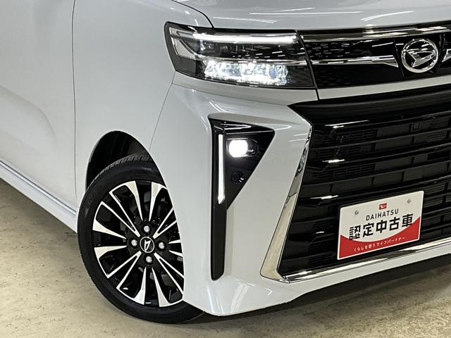 タントカスタムＲＳ　ターボ　ディスプレイオーディオ　バックカメラターボ　ディスプレイオーディオ　バックカメラ　両側電動スライドドア　シートヒーター　コーナーセンサー　電子パーキング　オートブレーキホールド　オートマチックハイビーム　１５インチ純正アルミホイール（京都府）の中古車