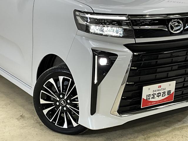 タントカスタムRS デモカー ターボ 4WD ETC バックカメラデモカー ターボ 4WD ETC バックカメラ 両側電動スライドドア 前後コーナーセンサー 前席シートヒーター アダプティブクルーズコントロール オートブレーキホールド オートマチックハイビーム(京都府)の中古車