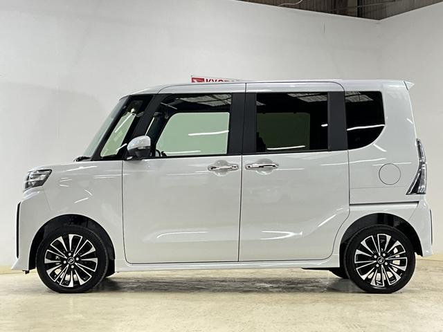 タントカスタムRS デモカー ターボ 4WD ETC バックカメラデモカー ターボ 4WD ETC バックカメラ 両側電動スライドドア 前後コーナーセンサー 前席シートヒーター アダプティブクルーズコントロール オートブレーキホールド オートマチックハイビーム(京都府)の中古車