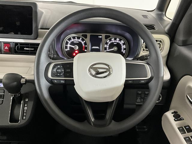 ムーヴキャンバスストライプスＧ　届出済み未使用車　バックカメラ届出済み未使用車　バックカメラ　両側電動スライドドア　前席シートヒーター　前後コーナーセンサー　電子パーキング　オートブレーキホールド　オートマチックハイビーム　ホットカップホルダー（京都府）の中古車