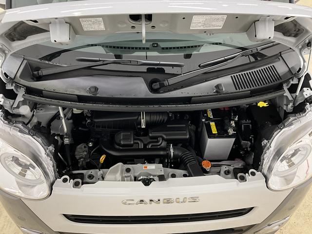 ムーヴキャンバスストライプスＧ　届出済み未使用車　バックカメラ届出済み未使用車　バックカメラ　両側電動スライドドア　前席シートヒーター　前後コーナーセンサー　電子パーキング　オートブレーキホールド　オートマチックハイビーム　ホットカップホルダー（京都府）の中古車