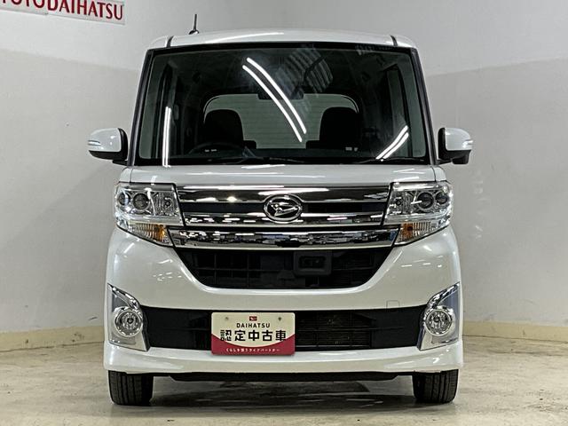 タントカスタムＸ　ＳＡ　ワンオーナー　４ＷＤ　ＣＤオーディオワンオーナー　４ＷＤ　ＣＤオーディオ　片側電動スライドドア　１４インチ純正アルミホイール　ＬＥＤヘッドライト　オートライト　横滑り防止装置　フォグライト　ドアバイザー　スマートキー　プッシュスタート（京都府）の中古車