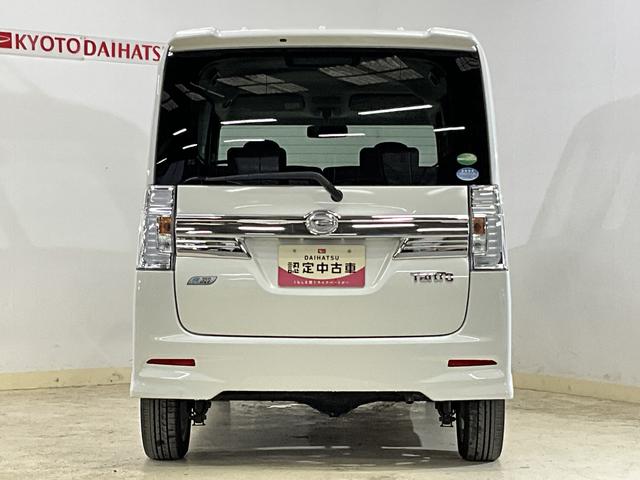 タントカスタムＸ　ＳＡ　ワンオーナー　４ＷＤ　ＣＤオーディオワンオーナー　４ＷＤ　ＣＤオーディオ　片側電動スライドドア　１４インチ純正アルミホイール　ＬＥＤヘッドライト　オートライト　横滑り防止装置　フォグライト　ドアバイザー　スマートキー　プッシュスタート（京都府）の中古車