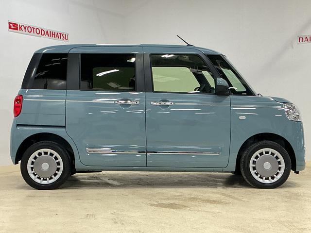 ムーヴキャンバスセオリーＧ　ワンオーナー　４ＷＤ　ディスプレイオーディオワンオーナー　４ＷＤ　ディスプレイオーディオ　バックカメラ　両側電動スライドドア　前後コーナーセンサー　前席シートヒーター　電子パーキング　オートブレーキホールド　ワイヤレス充電　ホッとカップホルダー（京都府）の中古車