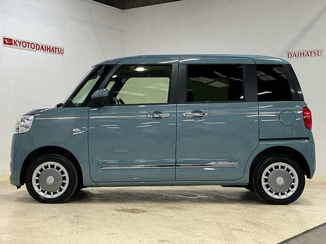 ムーヴキャンバスセオリーＧ　ワンオーナー　４ＷＤ　ディスプレイオーディオワンオーナー　４ＷＤ　ディスプレイオーディオ　バックカメラ　両側電動スライドドア　前後コーナーセンサー　前席シートヒーター　電子パーキング　オートブレーキホールド　ワイヤレス充電　ホッとカップホルダー（京都府）の中古車