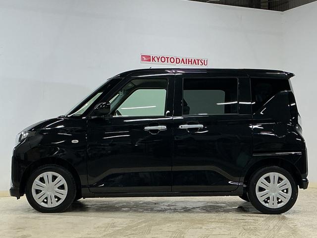 ムーヴＸ　助手席側リヤパワースライドドア　スマートアシスト助手席側リヤパワースライドドア　スマートアシスト　プッシュボタンエンジンスタート　コーナーセンサー　オートライト　オートエアコン　ホイールキャップ　ＬＥＤヘッドライト　電動格納式ドアミラー　ＡＢＳ（京都府）の中古車