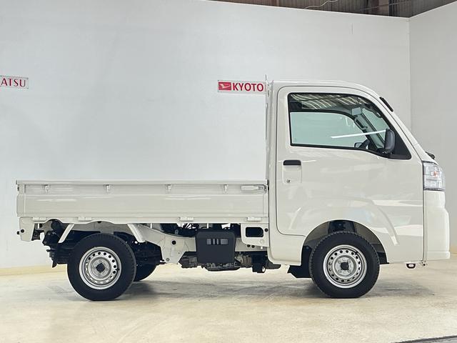 ハイゼットトラックスタンダード　４ＷＤ　ＣＶＴ　ラジオデッキ　コーナーセンサー４ＷＤ　ＣＶＴ車　ラジオデッキ　前後コーナーセンサー　３方開　オートマチックハイビーム　衝突軽減ブレーキ　１２Ｖ電源ソケット　横滑り防止装置　アイドリングストップ　オートライト　スペアキー（京都府）の中古車