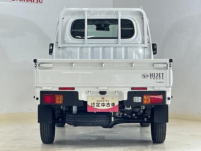 ハイゼットトラックスタンダード　４ＷＤ　ＣＶＴ　ラジオデッキ　コーナーセンサー４ＷＤ　ＣＶＴ車　ラジオデッキ　前後コーナーセンサー　３方開　オートマチックハイビーム　衝突軽減ブレーキ　１２Ｖ電源ソケット　横滑り防止装置　アイドリングストップ　オートライト　スペアキー（京都府）の中古車